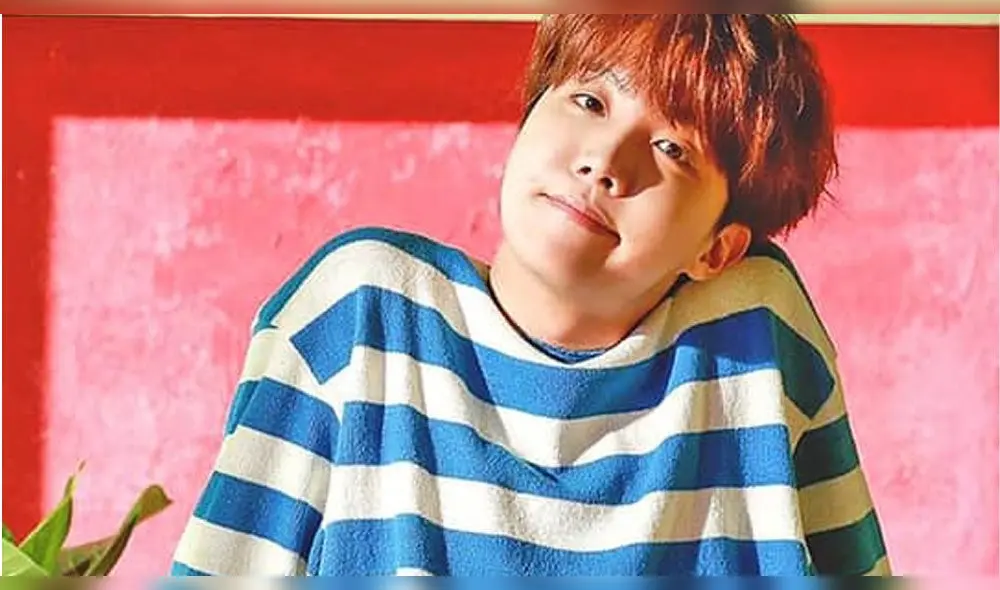 Desliza para ver más fotos de Hobi de BTS. Créditos: Big Hit Ent.