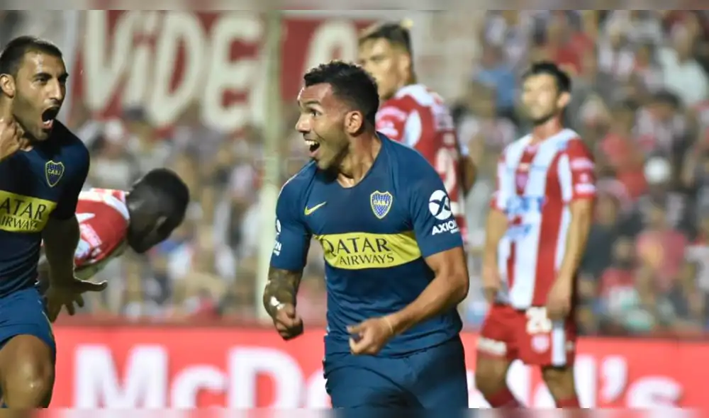 Boca Juniors le volteó el partido a Unión Santa Fe con golazo de Carlos Tévez [VIDEO]