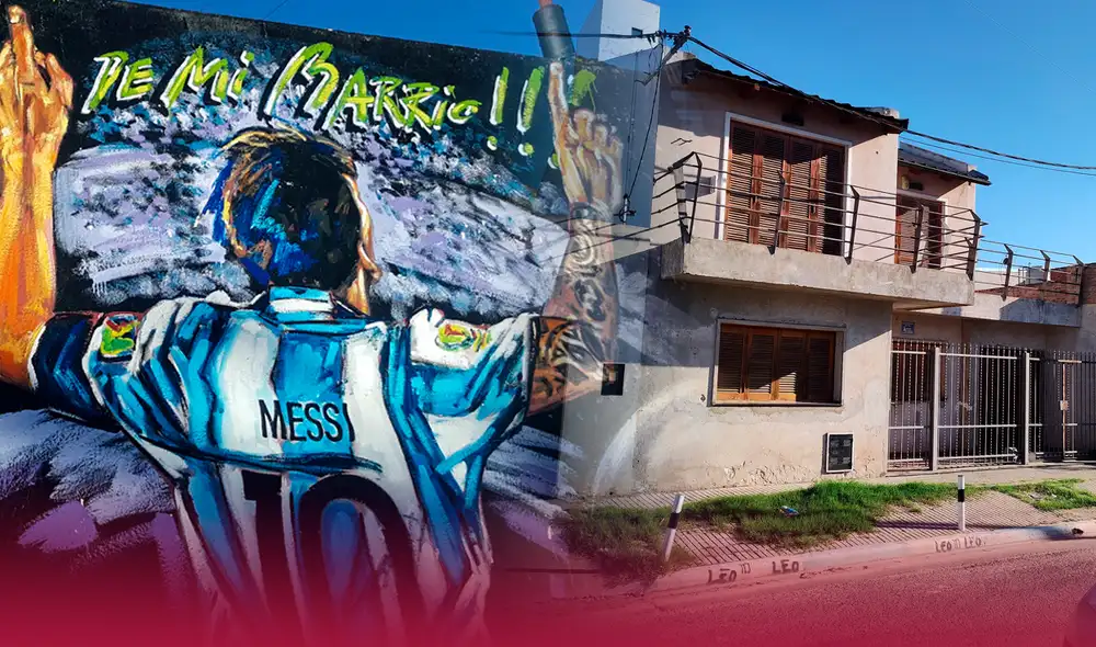 Así es el barrio rosarino donde nació Lionel Messi. Foto: composición LR/Goal/Tribuna
