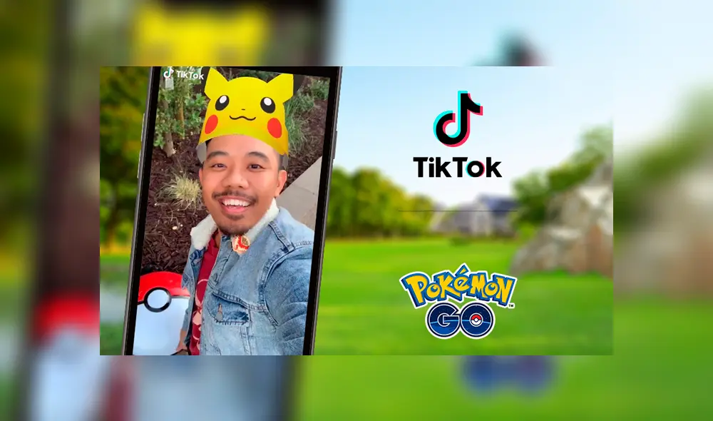 TikTok recibe divertido filtro de pikachu para celebrar el GO Fest 2020 de Pokémon GO. FOTO: Niantic.