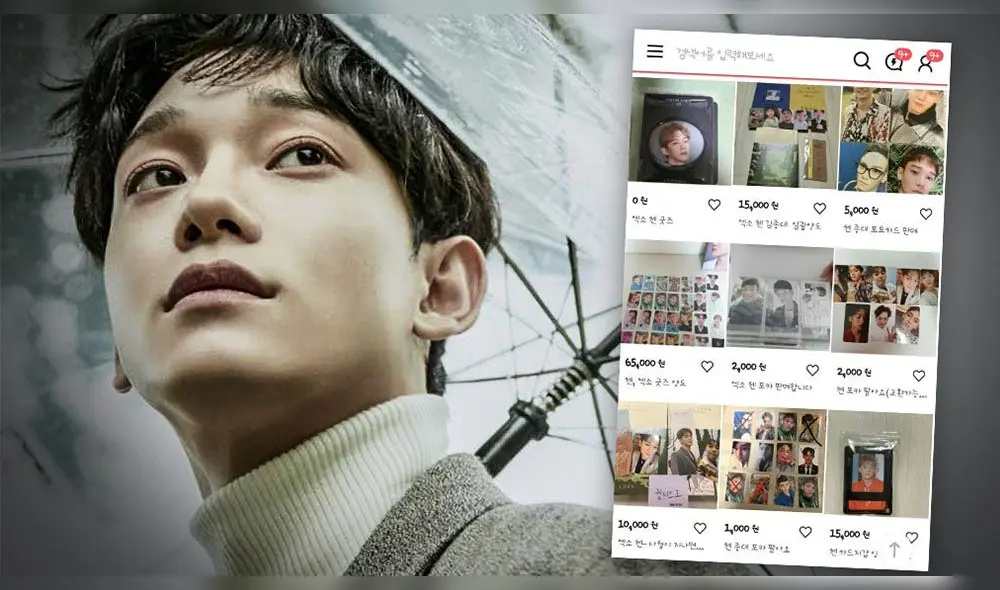 Seguidoras coreanas de EXO rematan sus artículos de colección de Chen.