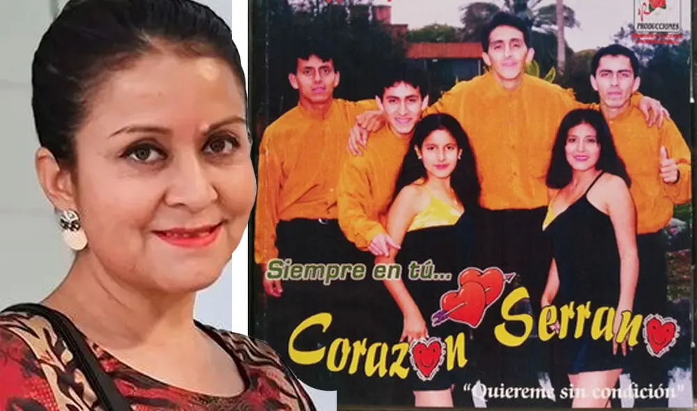 Noemí Guerrero figuró desde el origen de Corazón Serrano. Sin embargo, no existe afiches promocionales donde aparezca. Foto: composición LR/Yrma Guerrero Instagram/Corazón Serrano Fans/Facebook