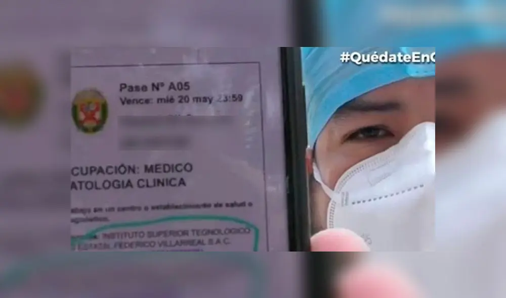 Foto: Captura/América TV. Foto: Captura/América TV.