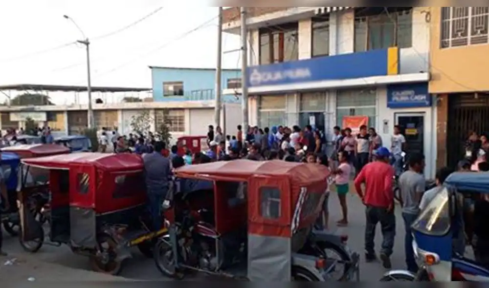 Encuentran auto que participó en robo a financiera de Sullana