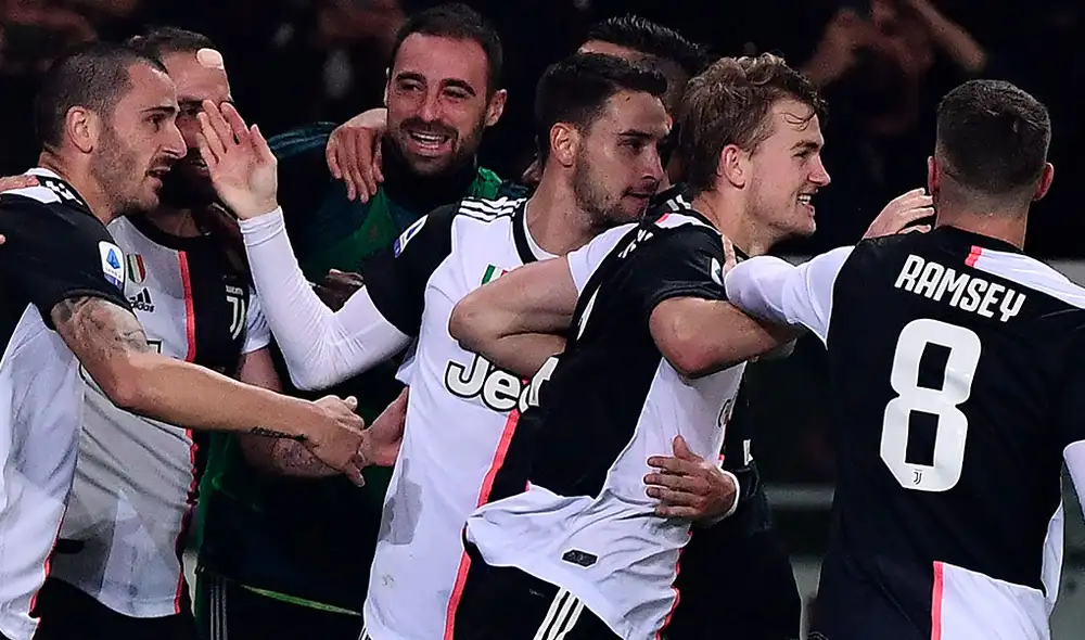 De Ligt marcó el único tanto del encuentro. (Créditos: AFP) De Ligt marcó el único tanto del encuentro. (Créditos: AFP)