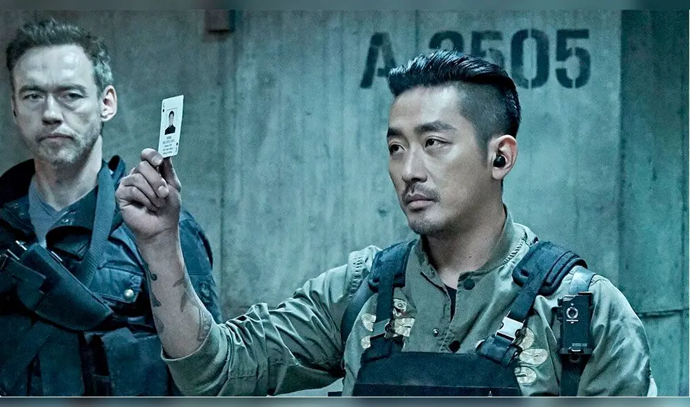 Ha Jung Woo en la cinta Take Point.