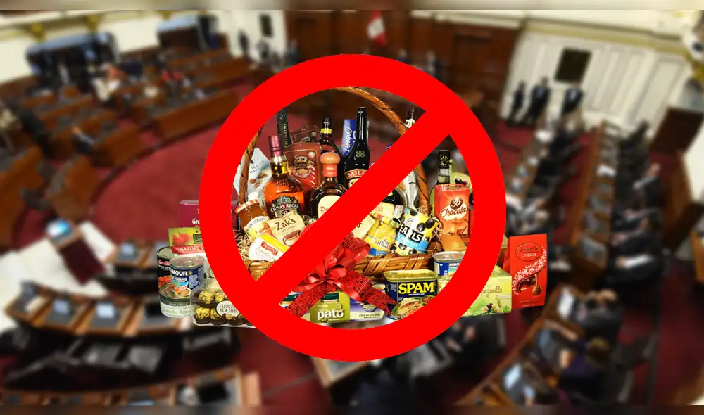 Congresistas no recibirán canastas navideñas este año