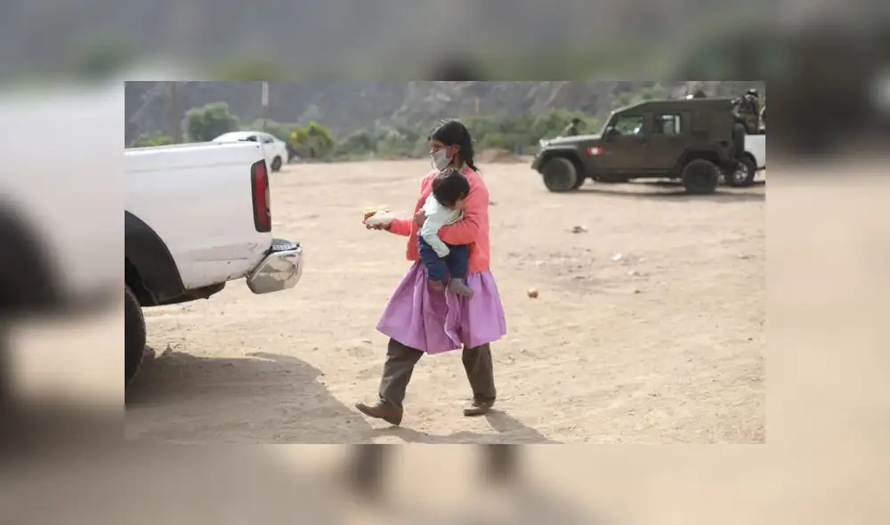 Viceministro de Gobernanza Territorial indicó que realizarán el traslado de las personas con el apoyo de las autoridades regionales. (Foto: Aldair Mejía / La República)