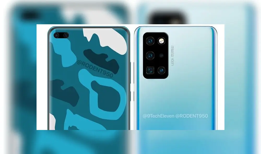El Huawei P40 Pro tendrá cinco cámaras traseras.