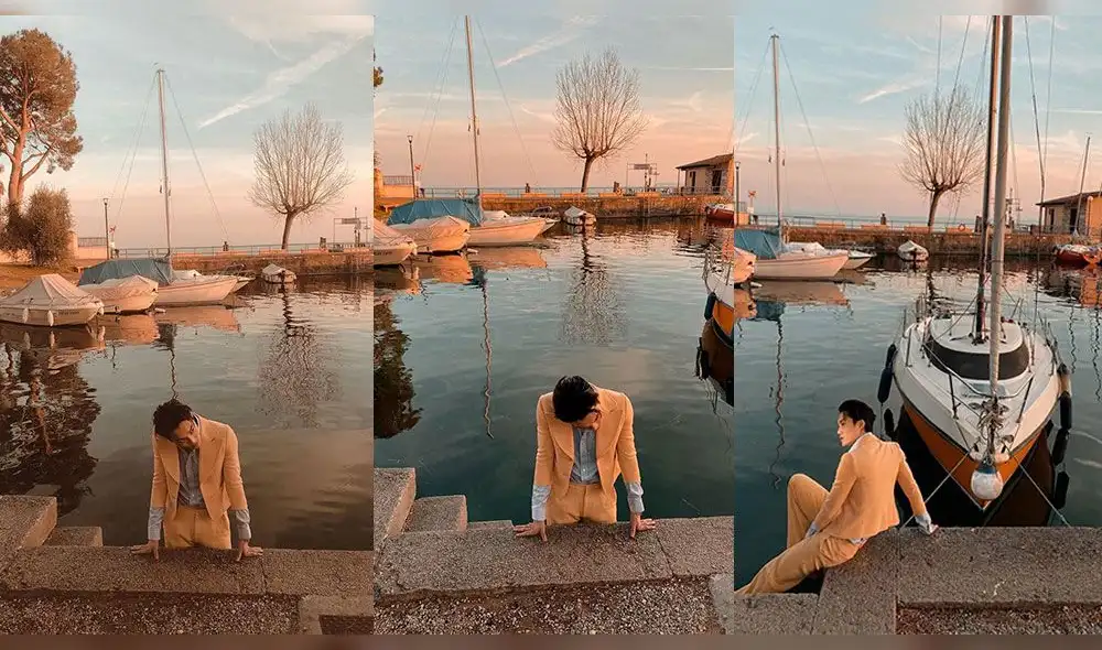 Kai ha realizado diversas sesiones fotográficas junto a la marca, tras ser nombrado embajador desde el año pasado.