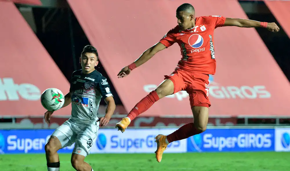 El encuentro de ida por la semifinal entre tiburones y escarlatas terminó 0-0. Foto: Dimayor El encuentro de ida por la semifinal entre tiburones y escarlatas terminó 0-0. Foto: Dimayor