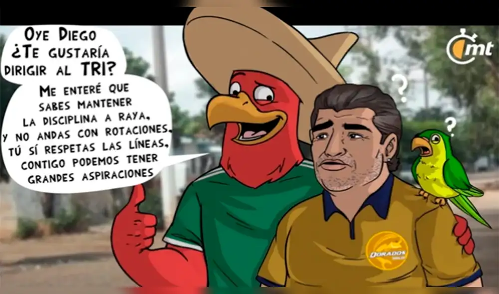 Facebook: Medio mexicano se burló de Maradona con crueles caricaturas [FOTOS]