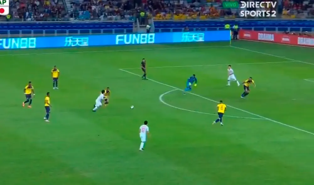 Ecuador y Japón se miden por la fecha 3 del Grupo C de la Copa América 2019.