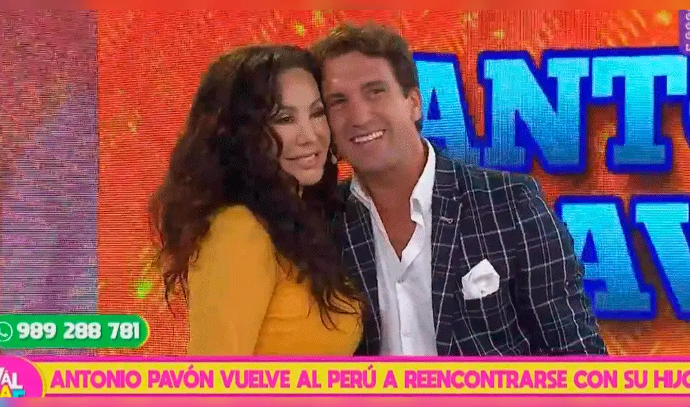 Janet Barboza y Antonio Pavón