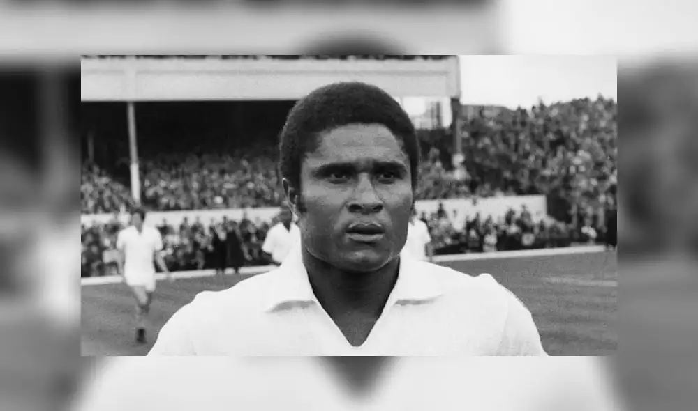 Eusebio fue el primer ganador de la Bota de Oro en la temporada 1967/1968 con 40 goles. (Foto: Getty Images)