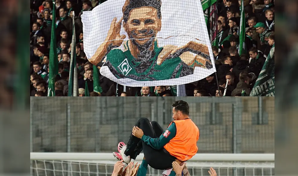 Claudio Pizarro podría ser embajador de la Bundesliga. | Foto: EFE