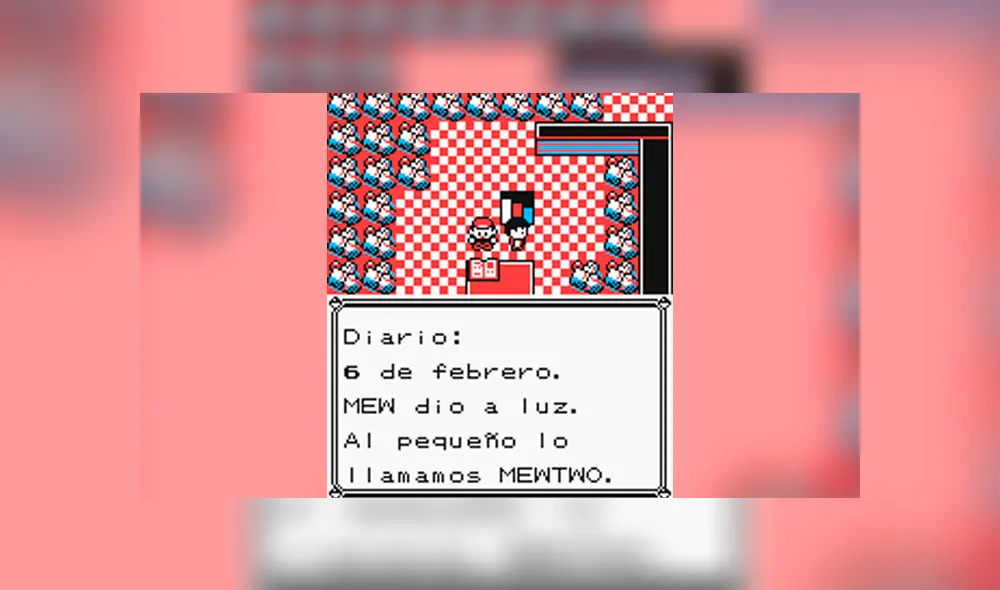 Videojuego de Pokémon menciona que Mewtwo fue concebido por Mew.