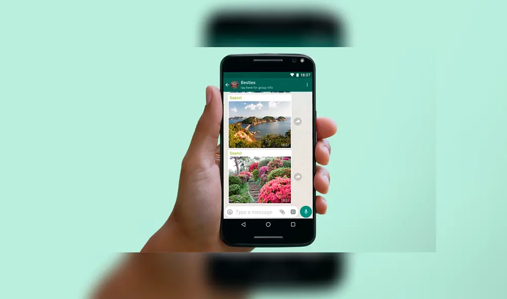 Truco para ocultar todas las fotos y videos que recibes en WhatsApp.