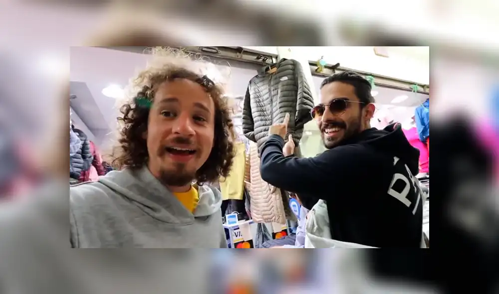 YouTube Viral: Luisito Comunica visita Gamarra y realiza el arte del estampado de polos  [VIDEO]