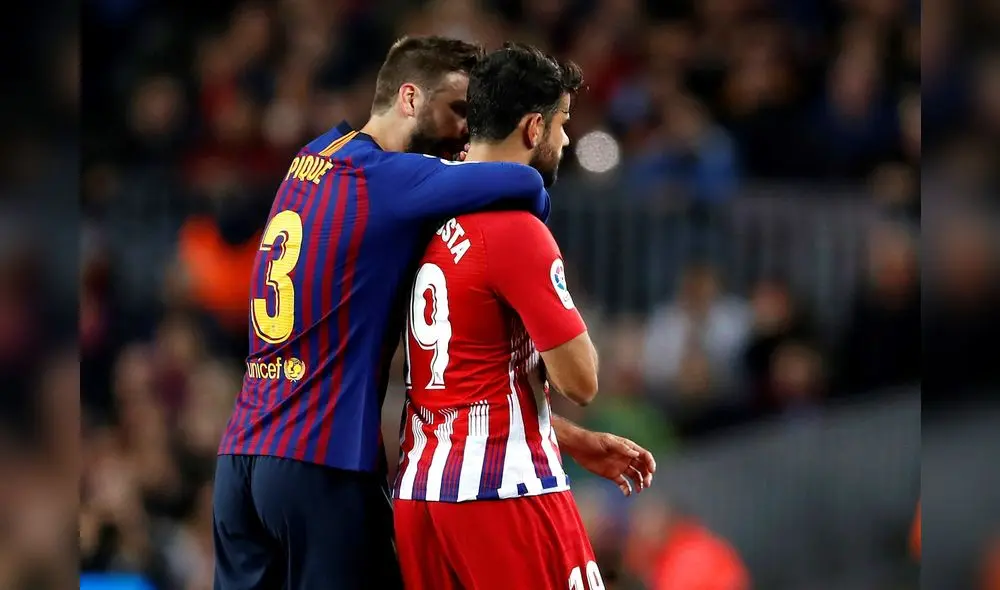 Barcelona vs Atlético de Madrid: Diego Costa se fue expulsado tras insultar al árbitro [VIDEO]