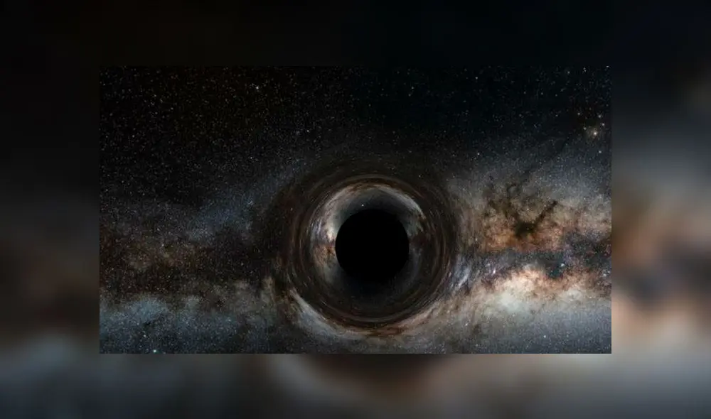 Agujero negro. Foto: difusión. Agujero negro. Foto: difusión.