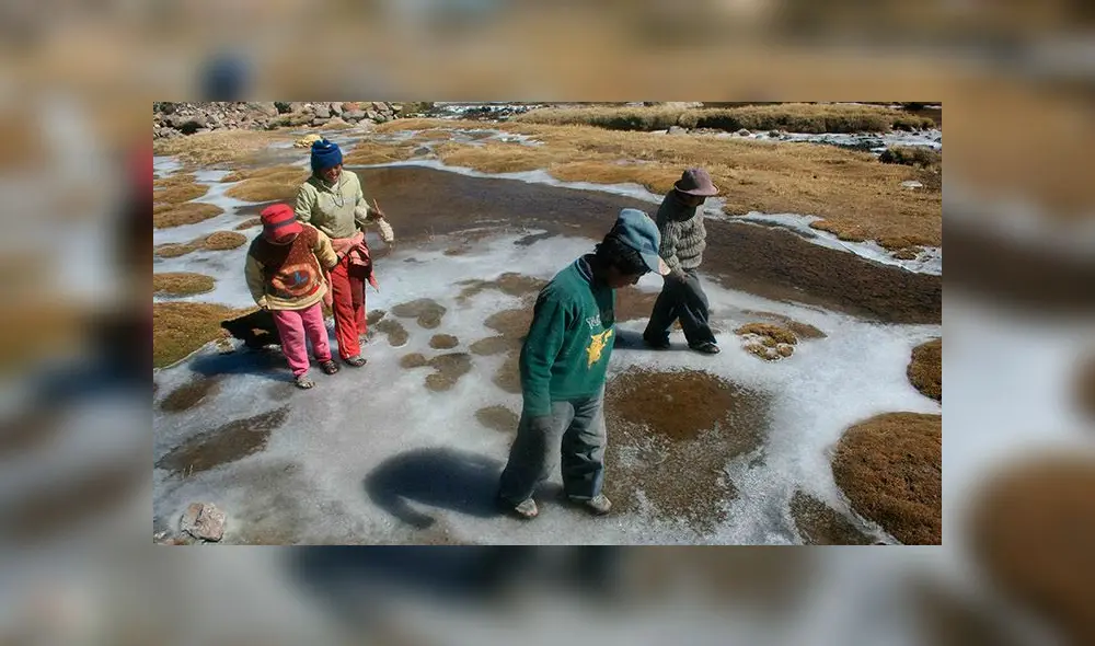 friaje en el sur, escolares puno