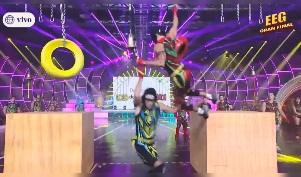 Patricio Parodi y Said Palao se lesionan al chocar en el aire en “Esto es Guerra” Patricio Parodi y Said Palao se lesionan al chocar en el aire en “Esto es Guerra”