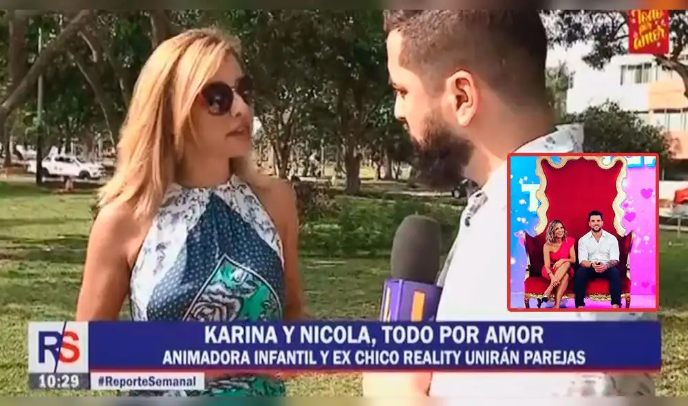 La animadora infantil se confesó frente a las cámaras de "Reporte Semanal" antes de su debut en "Todo por amor".