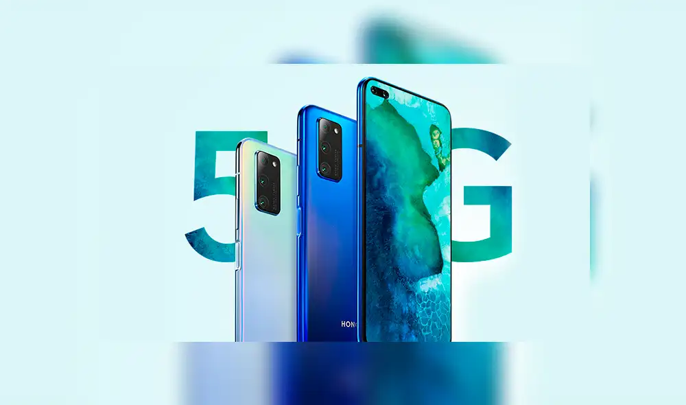 Los Honor V30 y V30 Pro llegan con conectividad 5G.