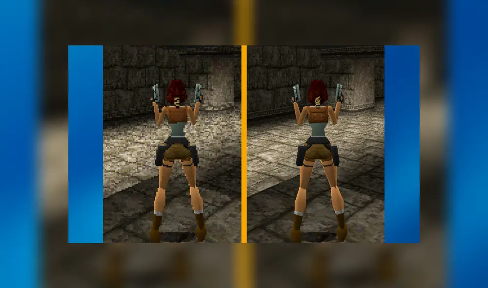 Así se verían los juegos de PS1 mejorados en PS5.