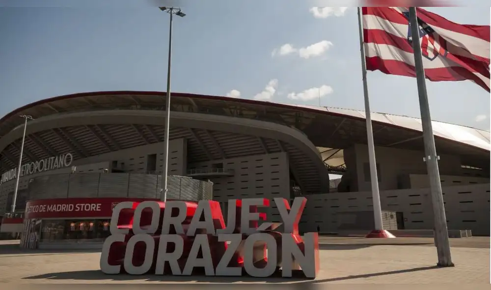 El comunicado fue publicado en la web oficial del Atlético Madrid. Foto: Internet. El comunicado fue publicado en la web oficial del Atlético Madrid. Foto: Internet.