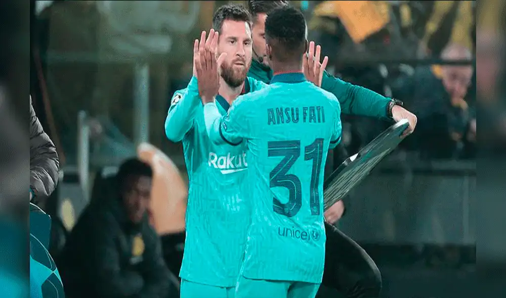 Messi habló sobre Ansu Fati en entrevista