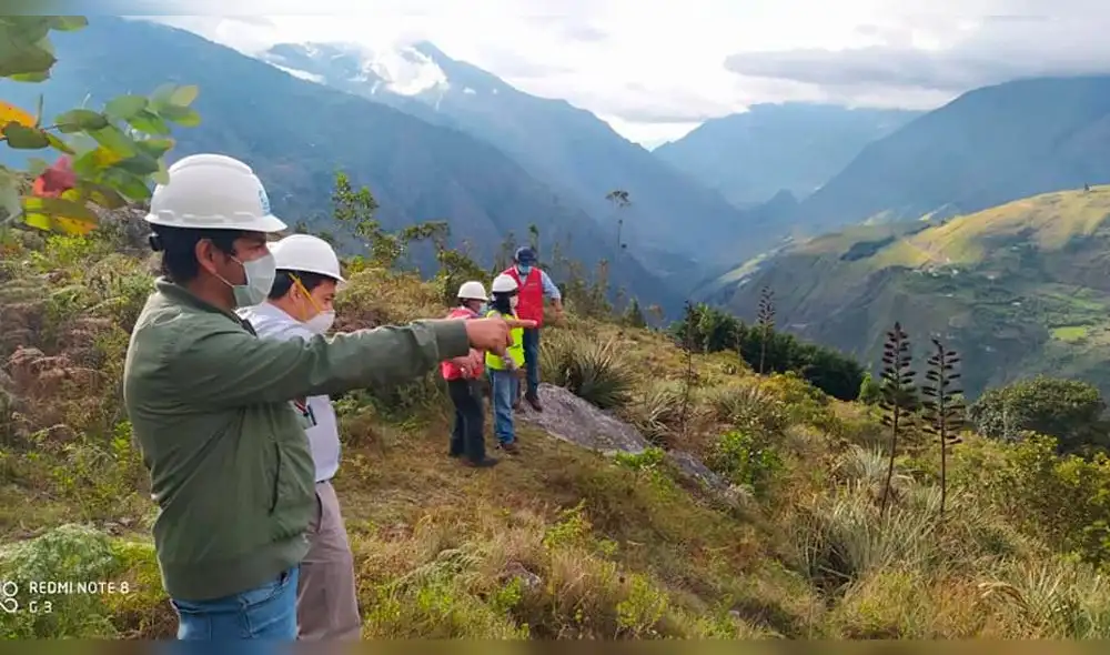 Supervisan obras en carretera al Marañón Supervisan obras en carretera al Marañón