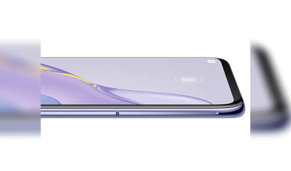 Sensor de huellas digitales bajo pantalla.