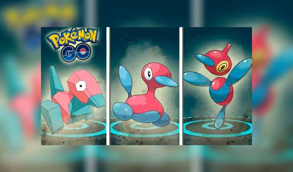 Porygon y sus evoluciones en Pokémon GO. Porygon y sus evoluciones en Pokémon GO.