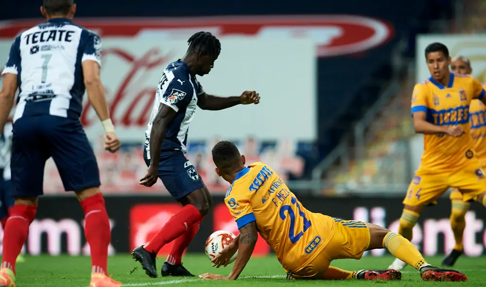 Rayados se quedó en la octava posición, con 17 puntos. Foto: Twitter Tigres Rayados se quedó en la octava posición, con 17 puntos. Foto: Twitter Tigres