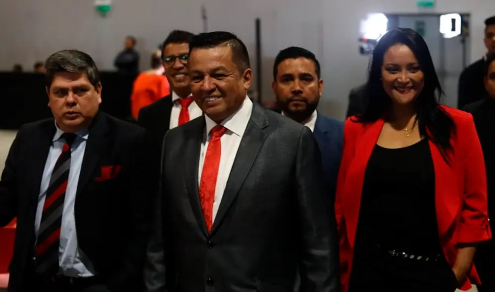 Juan Sotomayor junto a Mariella Zanetti. Foto: Jorge Cerdán.