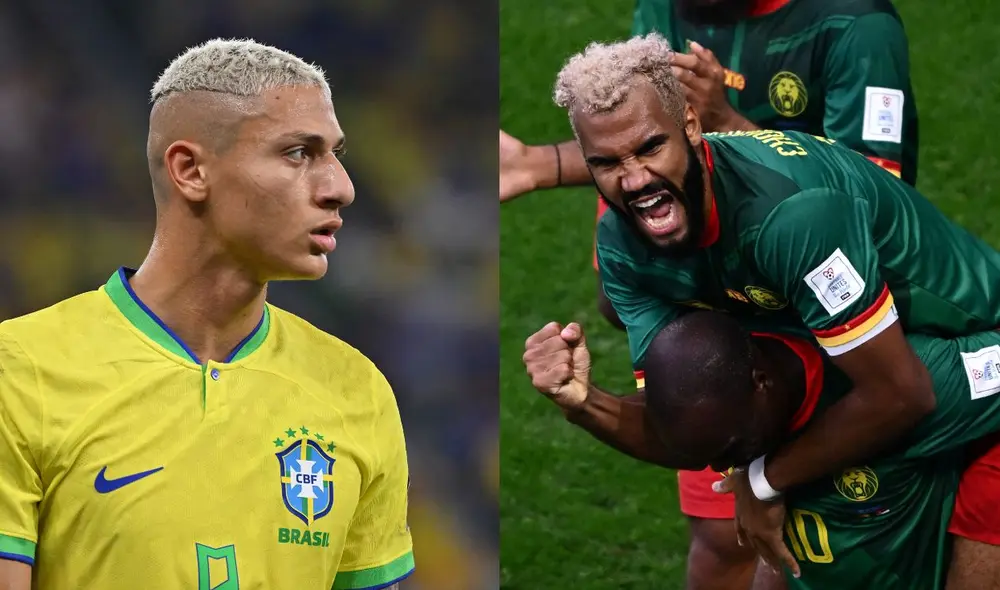 Brasil intentará hacer el puntaje perfecto, Camerún buscará dar el golpe. Foto: Composición AFP