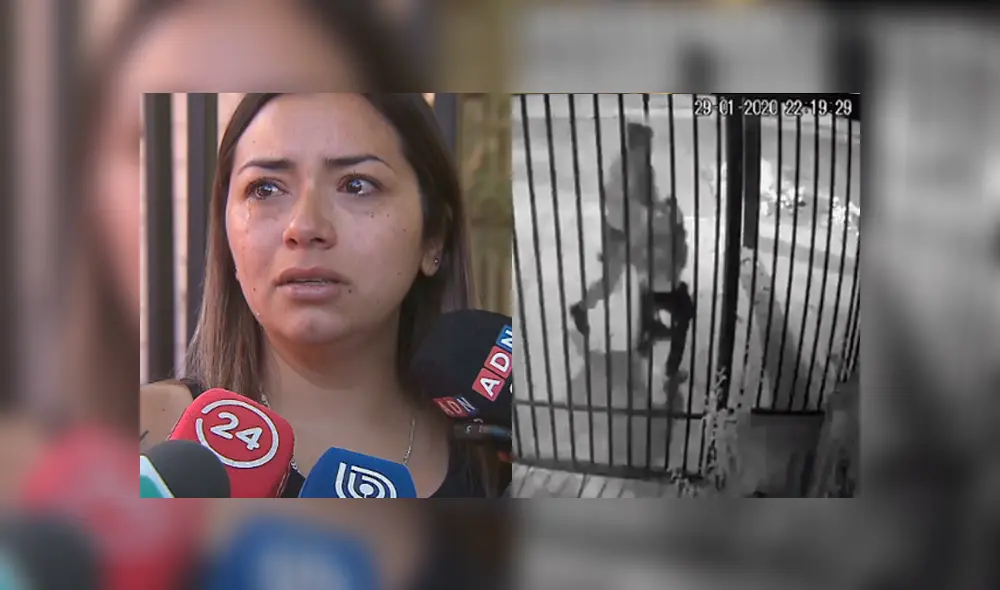 "Son criminales y asesinos", dijo la madre entre lágrimas, refiriéndose a los policías que golpearon salvajemente a sus hijos. (Foto: composición)