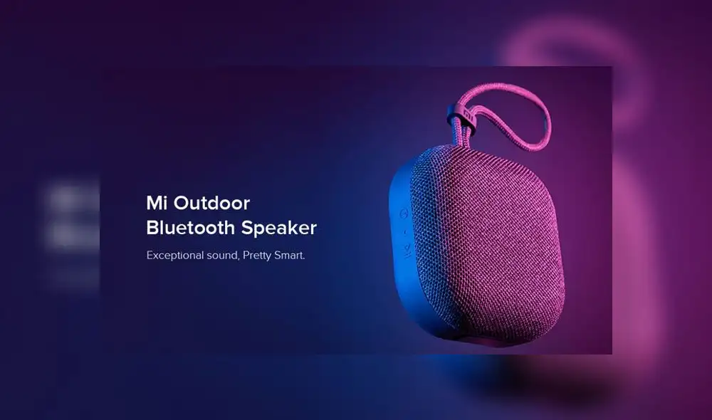 Xiaomi Mi Outdoor Bluetooth Speaker tiene una potencia de salida de 5W.