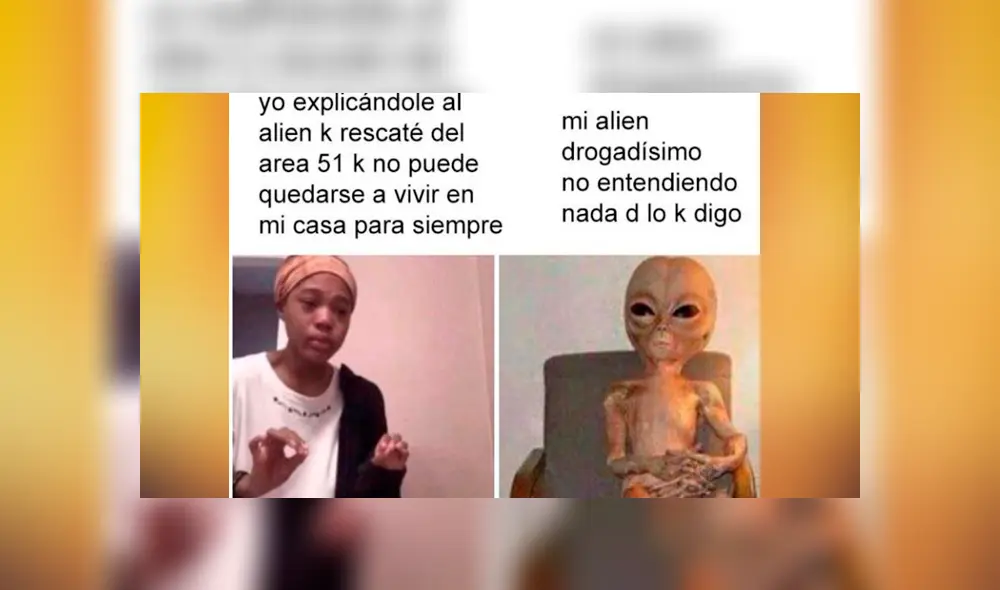 Desliza las imágenes para ver los mejores memes de la invasión del ‘Área 51’. Foto: Facebook/Twitter