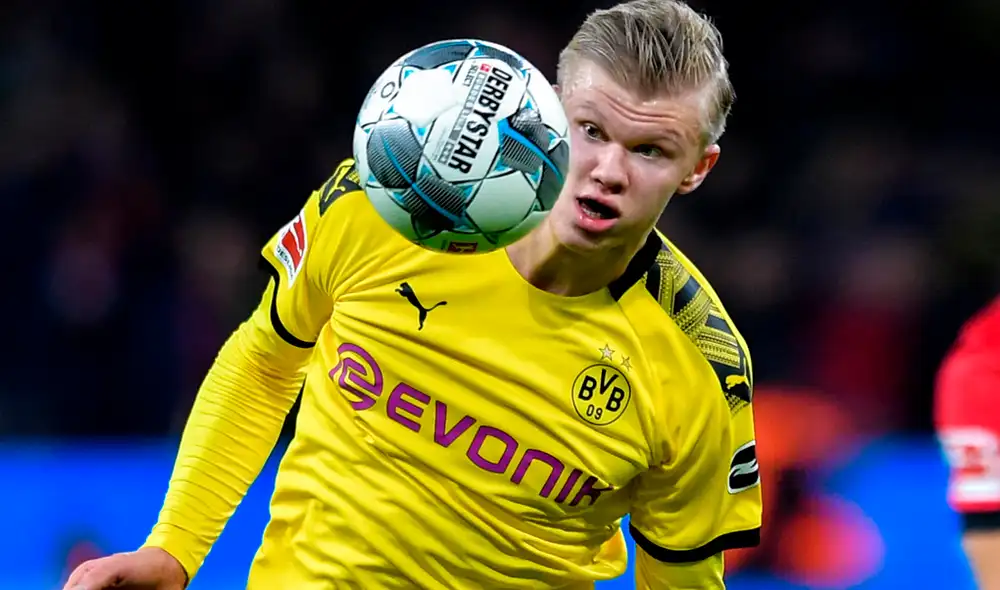 Erling Haaland de nacionalidad inglesa, tiene apenas 19 años. Erling Haaland de nacionalidad inglesa, tiene apenas 19 años.