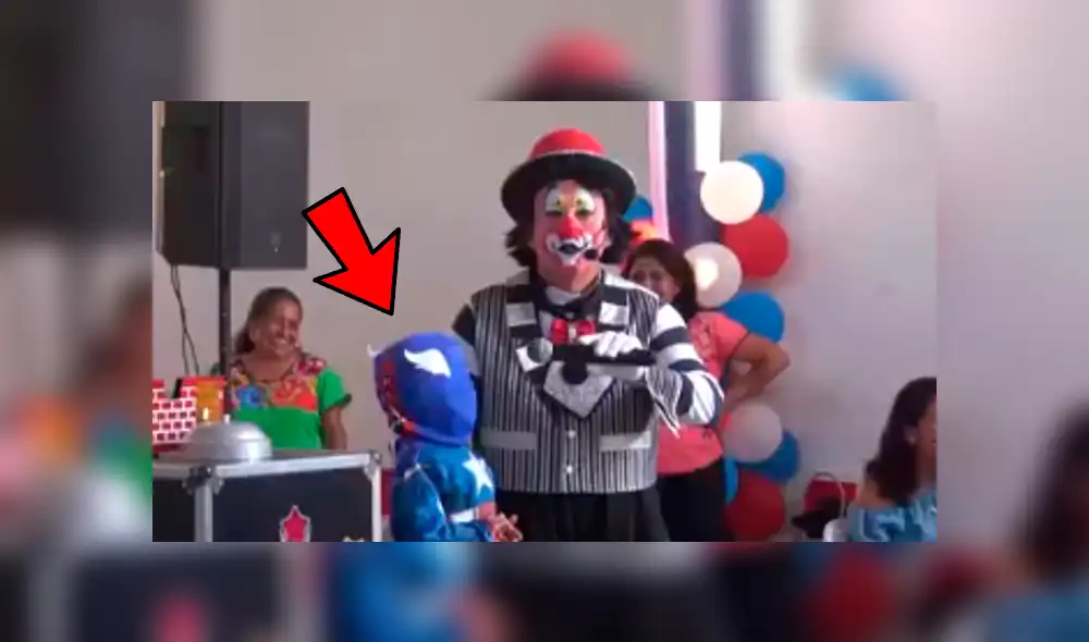 Facebook viral: niño 'trolea' a payaso que animaba su fiesta de cumpleaños [VIDEO]