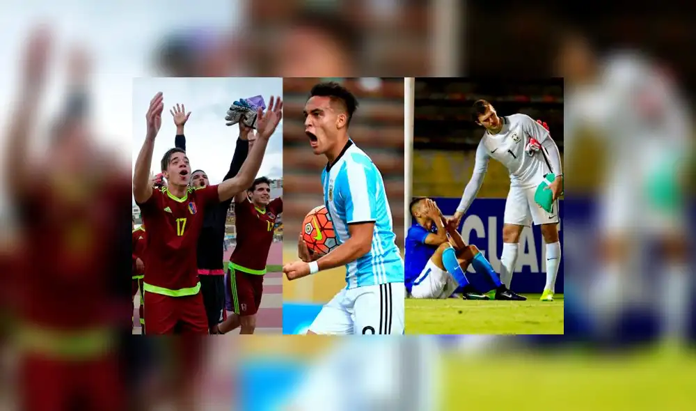 Argentina y Venezuela clasifican al Mundial Sub 20 y Brasil quedó eliminado | VIDEOS