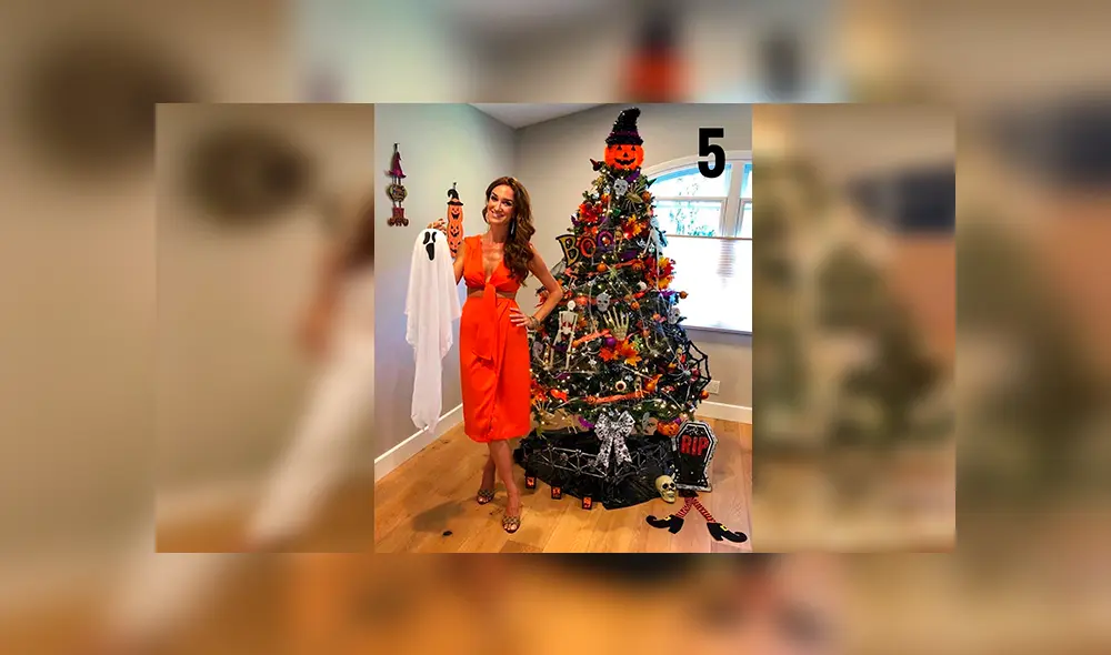 En Facebook, una mujer decidió adornar su árbol de Navidad de diferentes maneras acorde a las celebraciones del año.