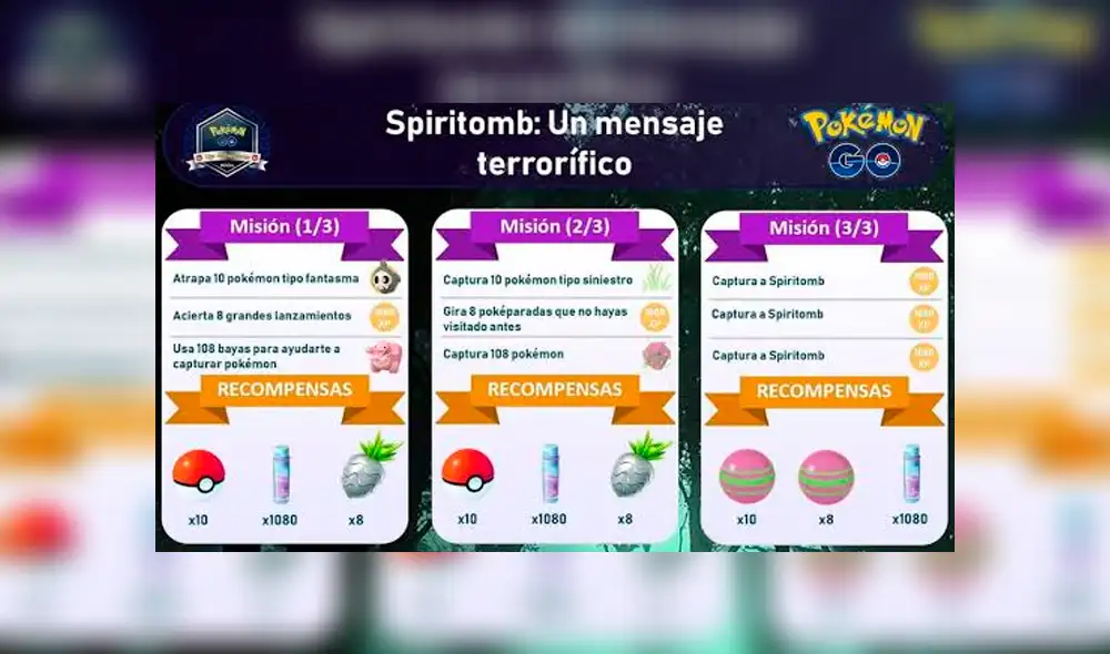 Un mensaje terrorífico 2019 en Pokémon GO. Un mensaje terrorífico 2019 en Pokémon GO.