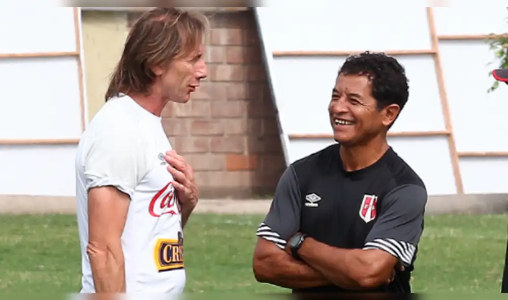 Facebook: Ricardo Gareca y el gesto con Juan José Oré tras salir de la FPF