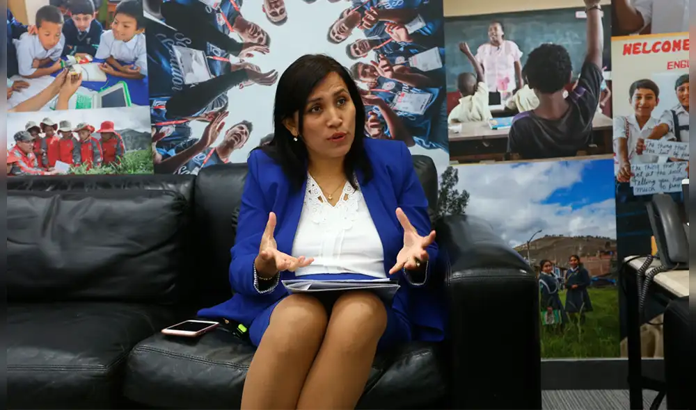 La titular de Educación estuvo presente en la inauguración del centro de salud mental universitario de la UNMSM. (Foto: La República) La titular de Educación estuvo presente en la inauguración del centro de salud mental universitario de la UNMSM. (Foto: La República)