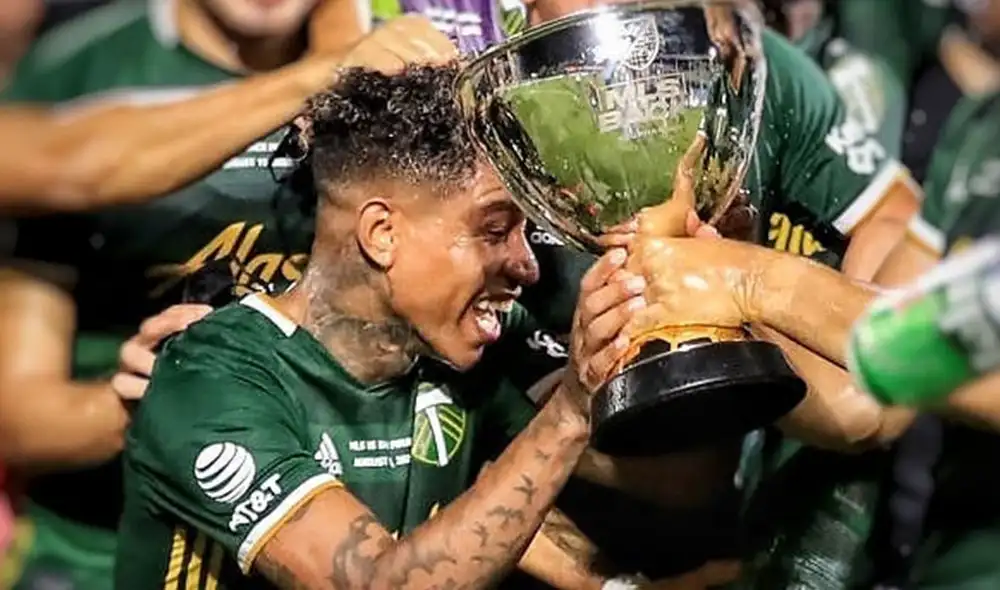 Andy Polo se proclamó campeón de la MLS con Portland Timbers. Foto: Difusión.
