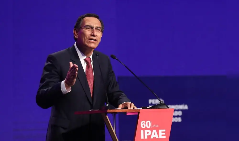 La duración del discurso de Martín Vizcarra fue de aproximadamente 25 minutos. Foto: La República.